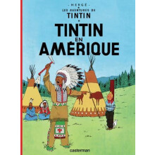 Tintin en Amerique by Herge Hardcover Book