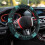 Boho Turtle Steering Wheel Cover Women 1 Pack 4