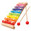 8-Note Rainbow Wooden Xylophone for Kids 2