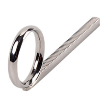 Metal Trumpet Slide Finger Ring Silver CB21