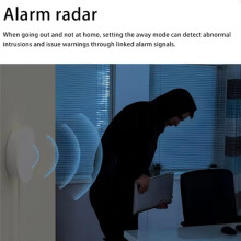EWeLink 5.8G Millimeter Wave Human Presence Detector Side Mounted Safety Monitor Alarm Linkage Sensor
