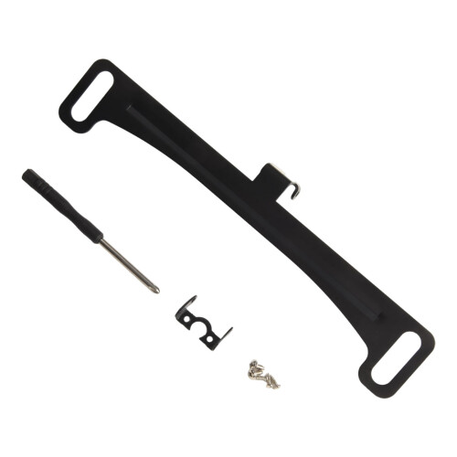 License Plate Frame with Spring Loaded Mount and Rear View 2
