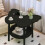 Table d'appoint papillon moderne à 2 niveaux 2