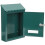 Vintage Office Mailbox Green 30x21x6 cm 8