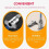 Electric Screwdriver Conversion Head 2 pcs 4