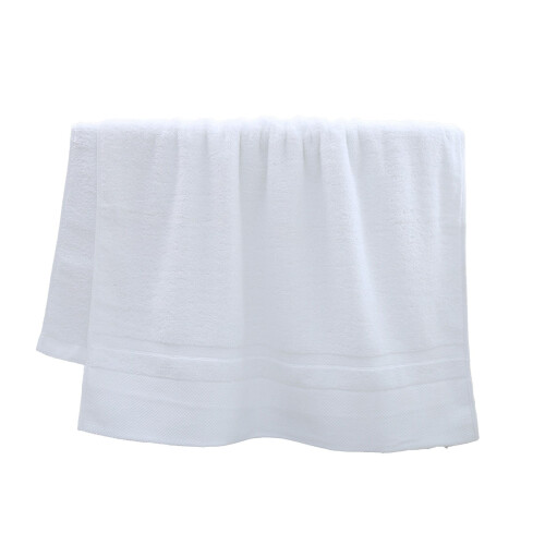 Bath Towel Solid Color Thick Absorbent Quick-Dry Adult Towel 1