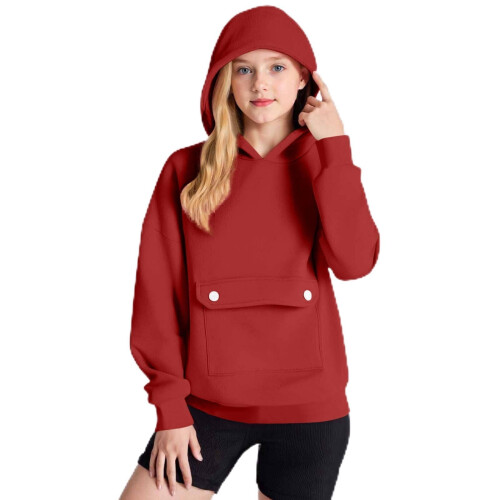 Women's Pullover Hoodie Long Sleeve Loose Fit Sweatshirt 2