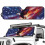 Eagle American Flag Windshield Sun Shade UV Heat Protection 2