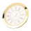 Quartz Clock Insert with Arabic Numerals and Gold Bezel 4