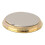 Quartz Clock Insert with Arabic Numerals and Gold Bezel 6