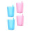 Children's Cup PP Pink Round 4 Pcs 6