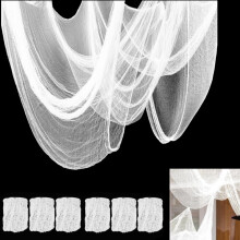 Creepy Gauze Cloth Decor 72x30 in 6 Pack