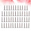 Steel Nickel Guitar Bridge Screws 50 pcs 8