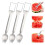 Watermelon Fork Slicer Cutter Stainless Steel 1 Piece 1