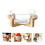 Fruit Bowl Set Smooth Rim Kitchen Dining Tableware 6