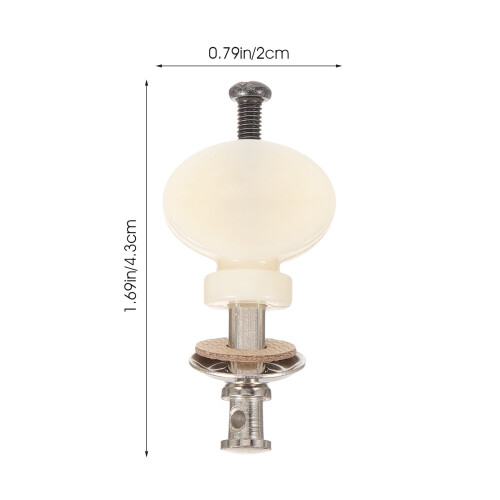 Ukulele Tuning Pegs White Plastic 4 Pcs 1