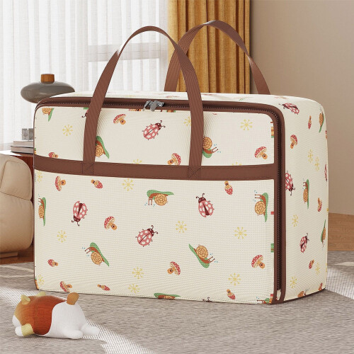 Sac de rangement robuste avec poignées renforcées et double 2
