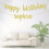 Banner per baby shower a tema caffè, design dolce e infuso, nero e marrone 6