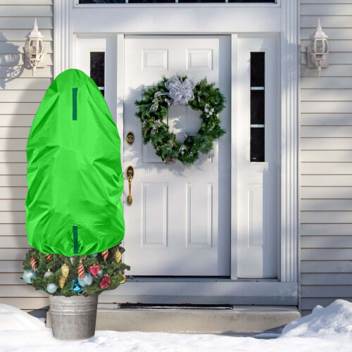 Borsa porta albero di Natale verticale, resistente e leggera. 2