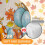 Σετ Κουρτίνες και Βάλσανοι Κουζίνας Φθινοπώρου σε Χρώμα Κολοκύθας, Πορτοκαλί, 3