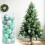 Christmas Ornaments Plastic Balls 24pcs Red Green White 6