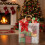 Transparente Weihnachtsgeschenktasche für die Hand (1 Stück) 4