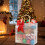 Transparente Weihnachtsgeschenktasche für die Hand (1 Stück) 5