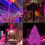 Mini julslingor Grön tråd 200LED Rosa 5