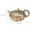 Brass Miniature Teapot Decorative Ornament 7