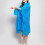 Poncho imperméable réutilisable pour adulte, robuste, avec capuche à cordon de serrage 4