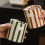 Retro-gestreifte, handbemalte Keramik-Kaffeetasse (355 ml) 8