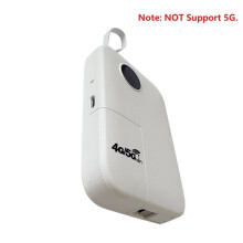 Enrutador WiFi 4G LTE de 150 Mbps, Enrutador Inalámbrico 4G, Batería de 10000 MA, Punto de Acceso WiFi Portátil de Bolsillo con Ranura para Tarjeta