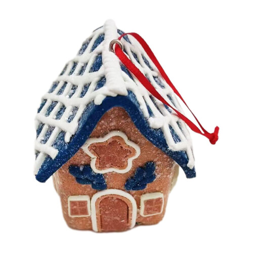 Pepparkakshusdekorationskit i harts, 12 st 1