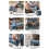 Slim Rolling Storage Cart Navy 3-Tier Plastic 6