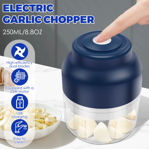 Garlic Chopper Electric 23W 5V Wireless Detachable 2