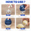 Garlic Chopper Electric 23W 5V Wireless Detachable 5