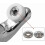 Nähset mit halbfarbigen Metallknöpfen, 100/200/300 Stück 8