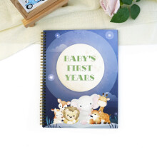 YAMB Baby Memory Book – Minimalist Scrapbook Journal for