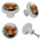 Boutons de meuble en cristal Highland Cow (4 pièces) 4