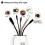 Ebike Controller 36V/48V 15A Waterproof for 250W Brushless 4