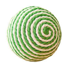 Sisal Cat Scratch Ball Toy with Elastic Fibers and Teasers