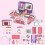 Pretend Play Center - 4-in-1 Activity Station with Storage 6