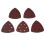 Triangle Sanding Pads Assorted Sandpaper 50 Pieces 2