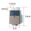 Interruttore automatico manuale con fusibile a lama 12V/24V 5-30A 7