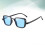 Blue PC Sunglasses for Men and Boys UV Protection Square 3