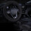 Faux Wool Steering Wheel Cover Black Compatible with Most 2
