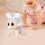 Interactive Crawling Doll Toy with Music Lights and 2
