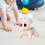 Interactive Crawling Doll Toy with Music Lights and 5