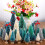 Décorations de Noël intérieur et extérieur 2024 - Mini sapins 4