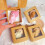 Mini Plush Teddy Bear in Box with Hat Pink Sympathy Gift 7